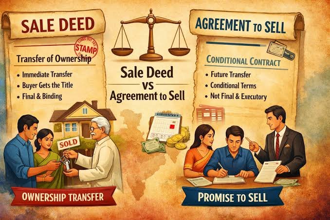 Home 4 Differences Between Sale Deed and Agreement to Sell